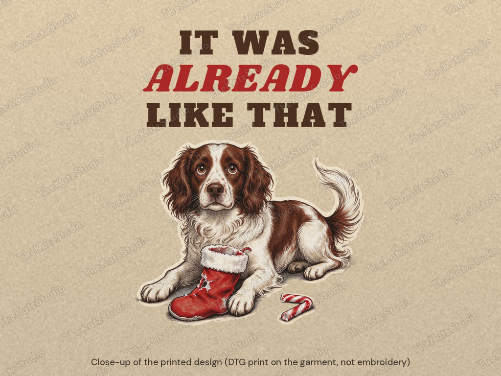 It Was Already Like That T-shirt – print close-up