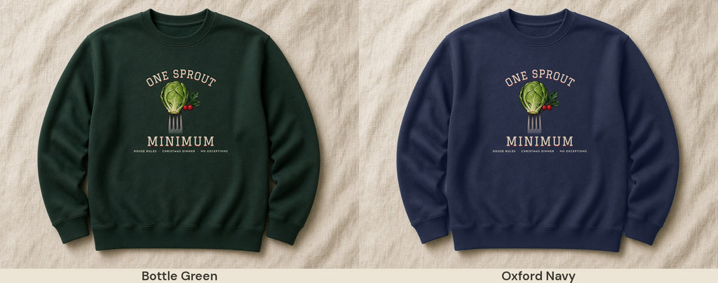 One Sprout Minimum sweatshirt – colour line-up