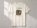The Allotment Committee T-shirt – flat lay, Natural