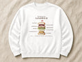 The Boxing Day Sandwich sweatshirt – flat lay, Arctic White
