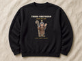 Third Shepherd from the Left sweatshirt – flat lay, Black