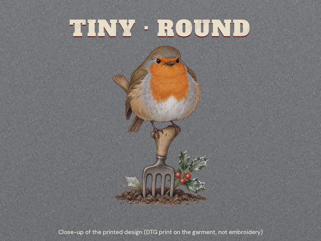 Tiny, Round, Territorial sweatshirt – print close-up