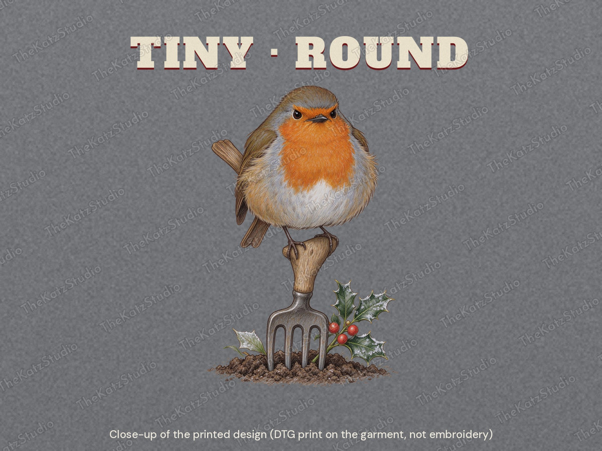 Tiny, Round, Territorial sweatshirt – print close-up