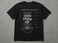 Ramen Bowl Blueprint T-Shirt – black tee mock-up